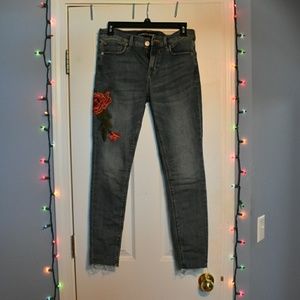 Beautiful embroidered jeans by Express
